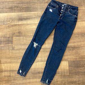 Good American Good Waist skinny jeans